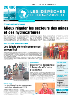 Les Dépêches de Brazzaville : Édition brazzaville du 24 mai 2018