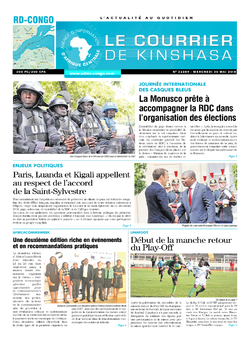 Les Dépêches de Brazzaville : Édition brazzaville du 30 mai 2018