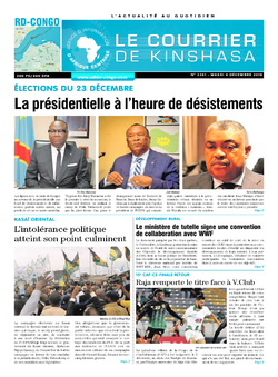 Les Dépêches de Brazzaville : Édition brazzaville du 04 décembre 2018