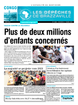 Les Dépêches de Brazzaville : Édition brazzaville du 01 mars 2019