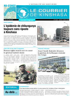 Les Dépêches de Brazzaville : Édition brazzaville du 16 mai 2019
