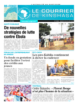 Les Dépêches de Brazzaville : Édition brazzaville du 30 juillet 2019