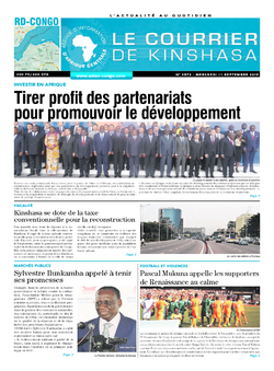 Les Dépêches de Brazzaville : Édition brazzaville du 11 septembre 2019