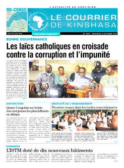 Les Dépêches de Brazzaville : Édition brazzaville du 04 octobre 2019