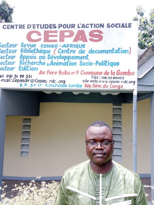 Le père Alain Nzadi-a-Nzadi, directeur du Cépas (Photo Adiac)