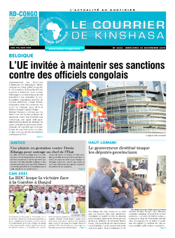 Les Dépêches de Brazzaville : Édition brazzaville du 20 novembre 2019