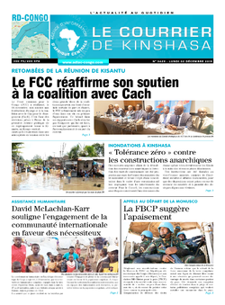 Les Dépêches de Brazzaville : Édition brazzaville du 02 décembre 2019