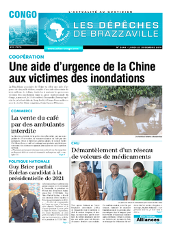 Les Dépêches de Brazzaville : Édition brazzaville du 23 décembre 2019