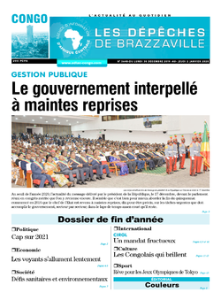 Les Dépêches de Brazzaville : Édition brazzaville du 30 décembre 2019