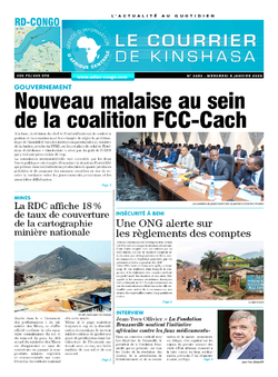 Les Dépêches de Brazzaville : Édition brazzaville du 08 janvier 2020