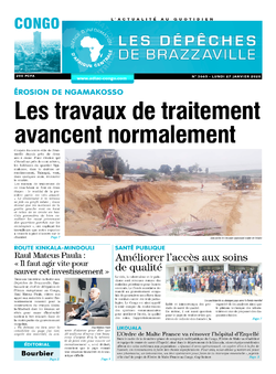 Les Dépêches de Brazzaville : Édition brazzaville du 27 janvier 2020