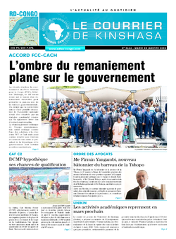 Les Dépêches de Brazzaville : Édition brazzaville du 28 janvier 2020