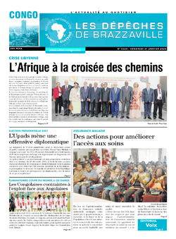 Les Dépêches de Brazzaville : Édition brazzaville du 31 janvier 2020