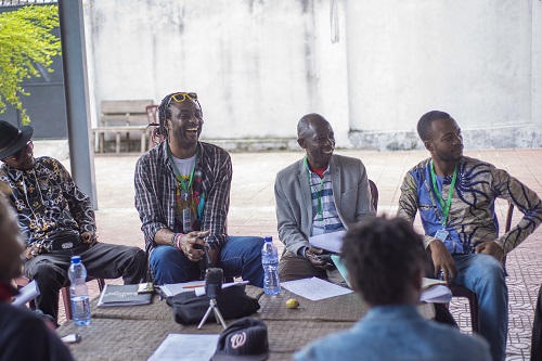 L’ambiance conviviale régnant pendant les ateliers