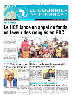 Les Dépêches de Brazzaville : Édition brazzaville du 09 mars 2020