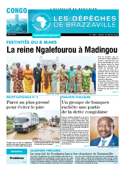 Les Dépêches de Brazzaville : Édition brazzaville du 10 mars 2020