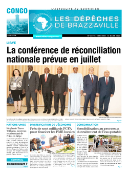 Les Dépêches de Brazzaville : Édition brazzaville du 13 mars 2020