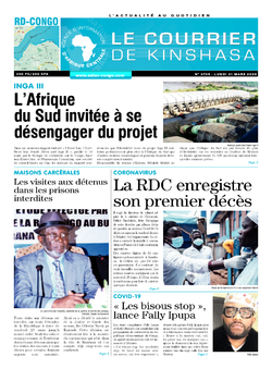 Les Dépêches de Brazzaville : Édition brazzaville du 23 mars 2020