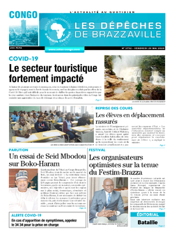 Les Dépêches de Brazzaville : Édition brazzaville du 29 mai 2020