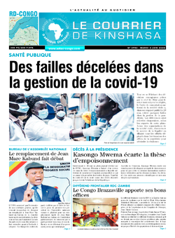 Les Dépêches de Brazzaville : Édition brazzaville du 02 juin 2020