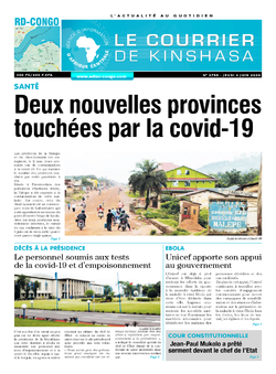 Les Dépêches de Brazzaville : Édition brazzaville du 04 juin 2020