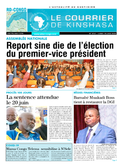 Les Dépêches de Brazzaville : Édition brazzaville du 15 juin 2020