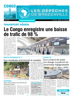 Les Dépêches de Brazzaville : Édition brazzaville du 30 juin 2020
