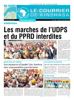 Les Dépêches de Brazzaville : Édition brazzaville du 09 juillet 2020