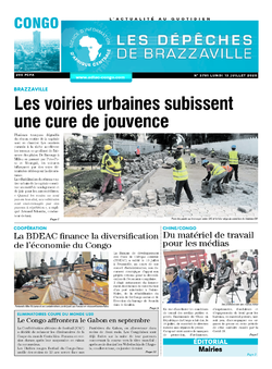 Les Dépêches de Brazzaville : Édition brazzaville du 13 juillet 2020