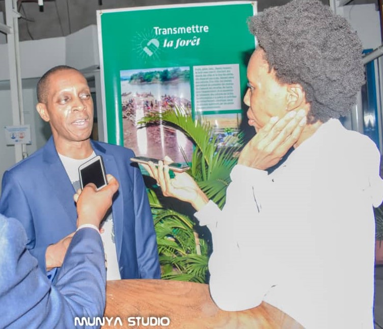 Interview de Claudy Siar à la suite du show de Céline Banza (DR)