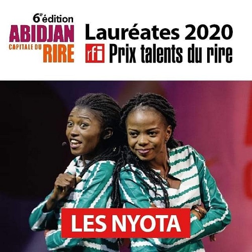 Les Nyota, premier duo d'humoristes africaines lauréates du Prix RFI talents du rire 2020 (DR)