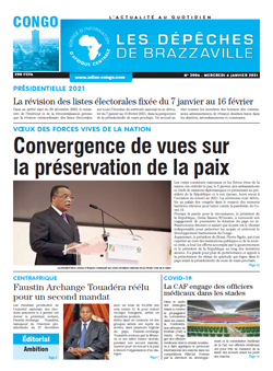 Les Dépêches de Brazzaville : Édition brazzaville du 06 janvier 2021