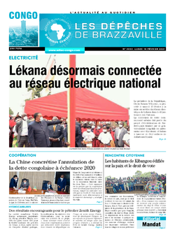 Les Dépêches de Brazzaville : Édition brazzaville du 15 février 2021