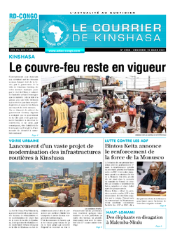 Les Dépêches de Brazzaville : Édition brazzaville du 19 mars 2021