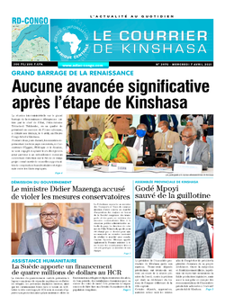 Les Dépêches de Brazzaville : Édition brazzaville du 07 avril 2021