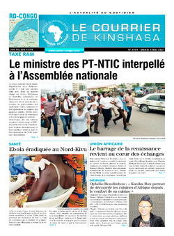 Les Dépêches de Brazzaville : Édition brazzaville du 04 mai 2021