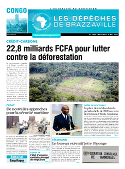 Les Dépêches de Brazzaville : Édition brazzaville du 05 mai 2021