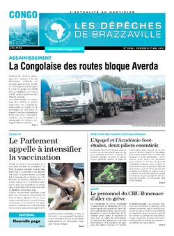Les Dépêches de Brazzaville : Édition brazzaville du 07 mai 2021