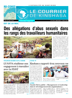 Les Dépêches de Brazzaville : Édition brazzaville du 19 mai 2021