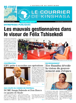 Les Dépêches de Brazzaville : Édition brazzaville du 22 juin 2021