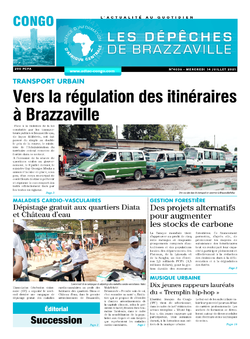 Les Dépêches de Brazzaville : Édition brazzaville du 14 juillet 2021