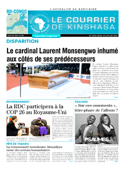 Les Dépêches de Brazzaville : Édition brazzaville du 22 juillet 2021