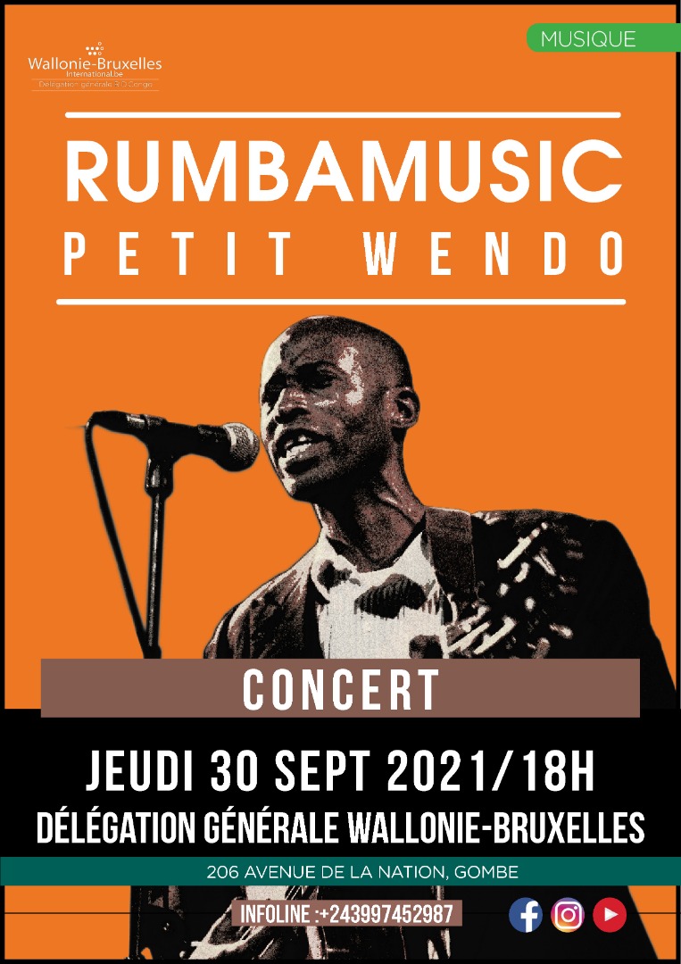 Rumba Music avec Petit Wendo à la Délégation générale Wallonie-Bruxelles (DR)