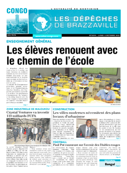 Les Dépêches de Brazzaville : Édition brazzaville du 04 octobre 2021