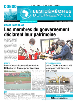 Les Dépêches de Brazzaville : Édition brazzaville du 26 octobre 2021