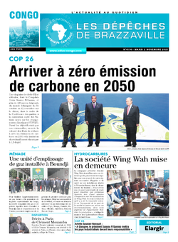 Les Dépêches de Brazzaville : Édition brazzaville du 02 novembre 2021