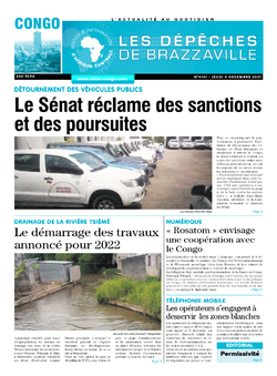 Les Dépêches de Brazzaville : Édition brazzaville du 09 décembre 2021