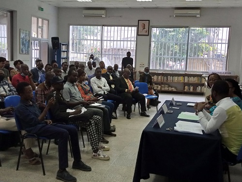 Un aperçu de l’assistance participant au lancement du LitEco (Adiac)