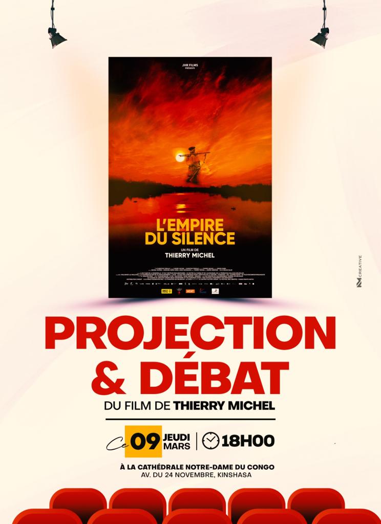  Ciné-débat autour de L’Empire du silence à la cathédrale Notre-Dame du Congo (DR)