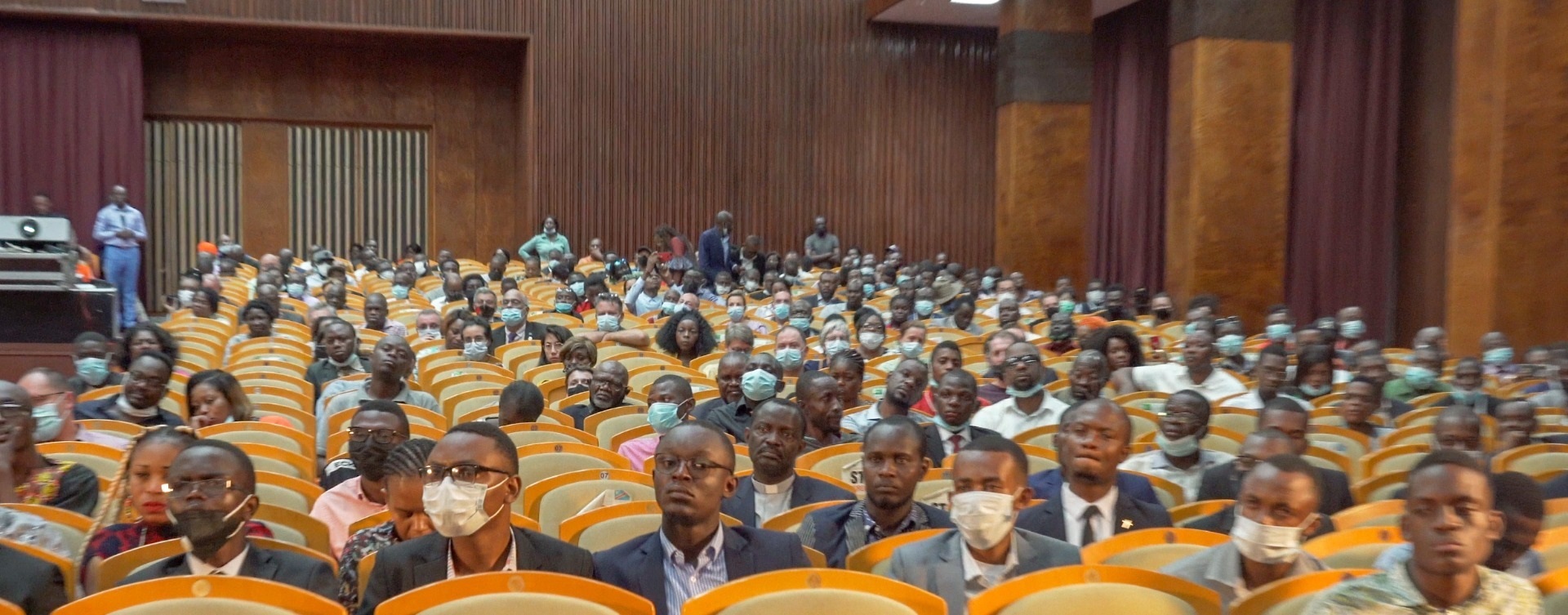  Le dernier ciné-débat organisé au Palais du peuple en octobre 2021 (Adiac)